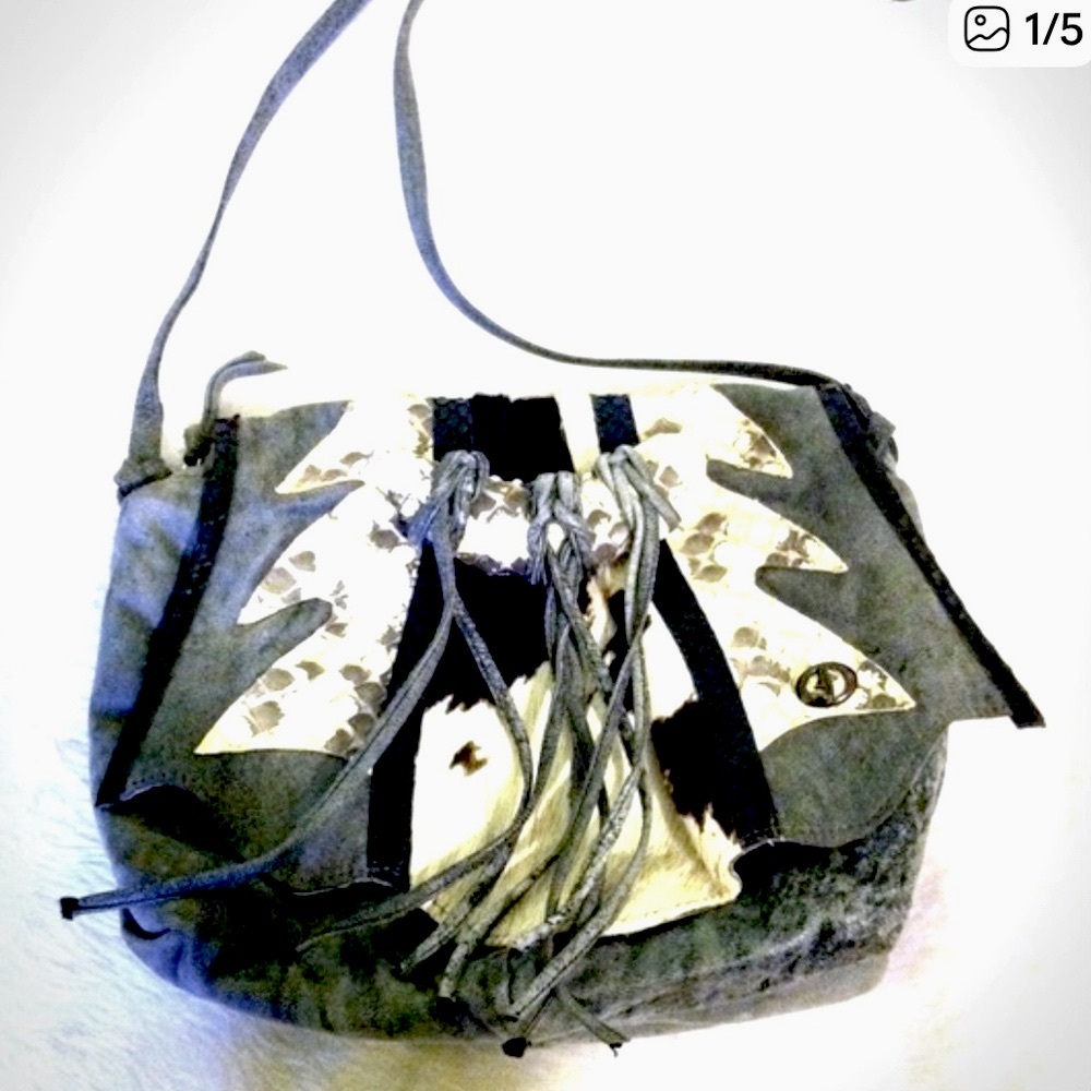 😍VINTAGE Gray Shoulder Bag